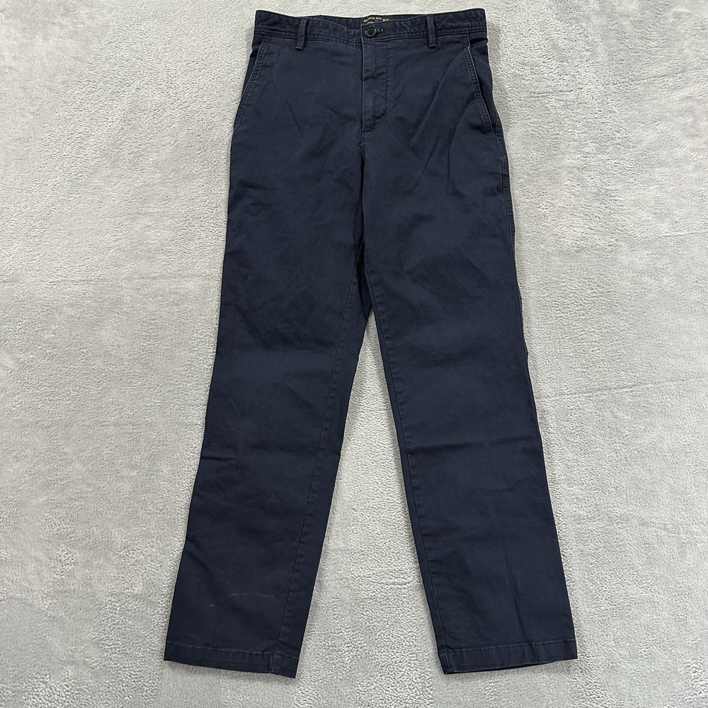 Banana Republic Chino Pants Women 4 P Blue Office Career Straight